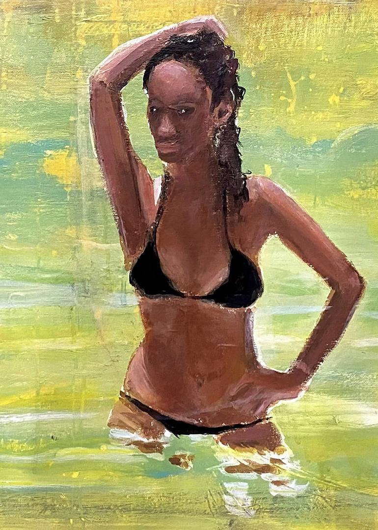 Original Nude Painting by Lorenzo Corriez