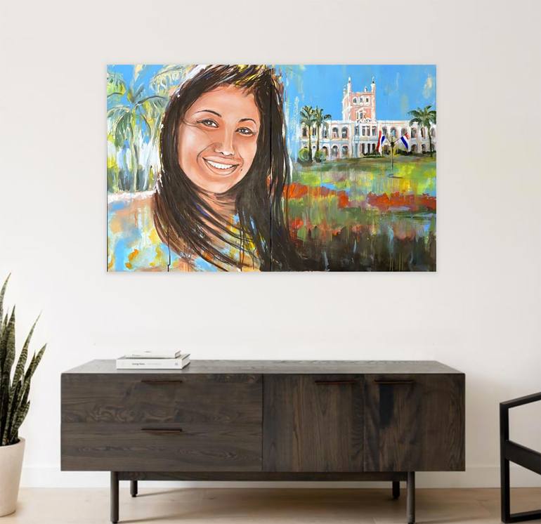 Original Figurative Love Painting by Lorenzo Corriez