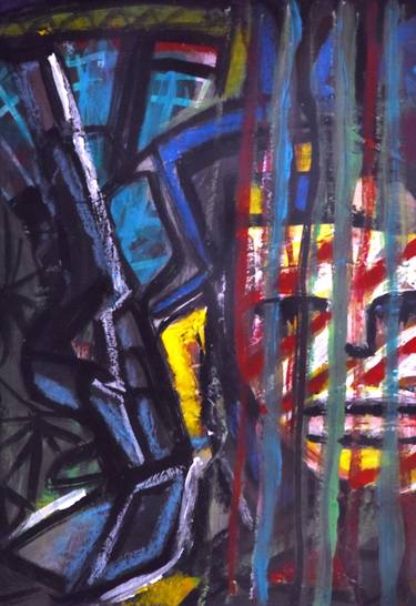 Print of Abstract Expressionism Political Paintings by Lorenzo Corriez