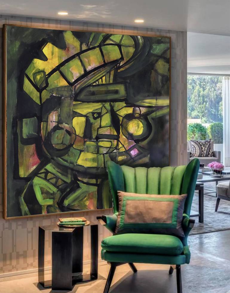 Original Contemporary Abstract Painting by Lorenzo Corriez