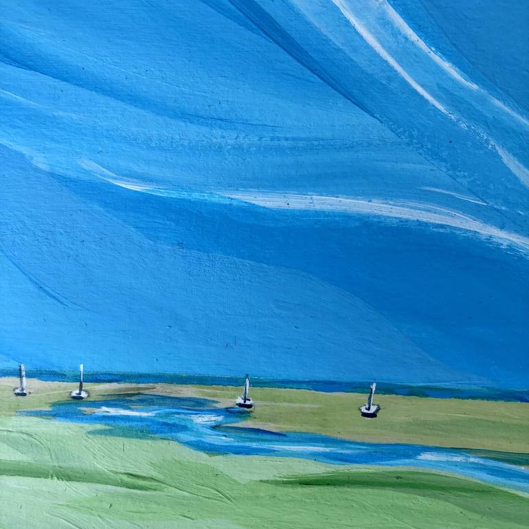 Original Seascape Painting by Christine Hathaway