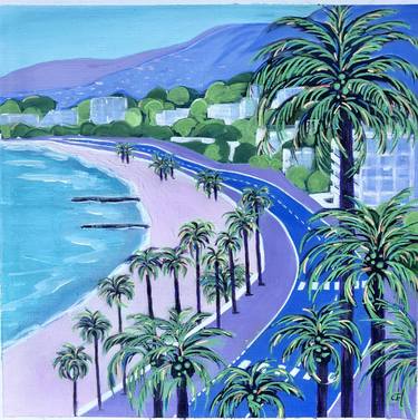 Original Art Deco Seascape Paintings by Christine Hathaway