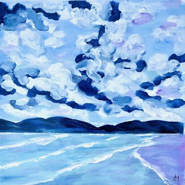 Original Expressionism Seascape Paintings by Christine Hathaway