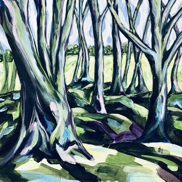 Original Tree Paintings by Christine Hathaway