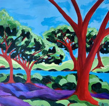 Original Landscape Paintings by Christine Hathaway