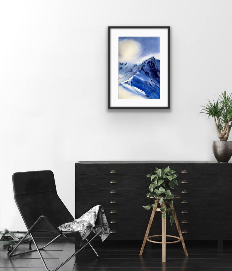 Original Impressionism Nature Painting by Anna Boginskaia