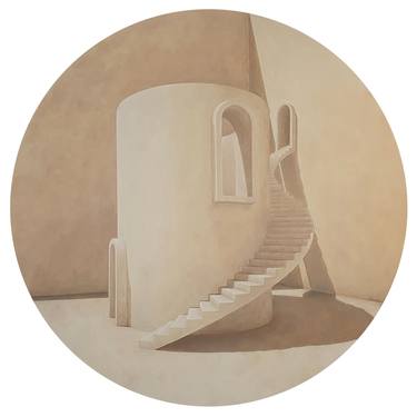 Print of Minimalism Architecture Paintings by Kristina Petra