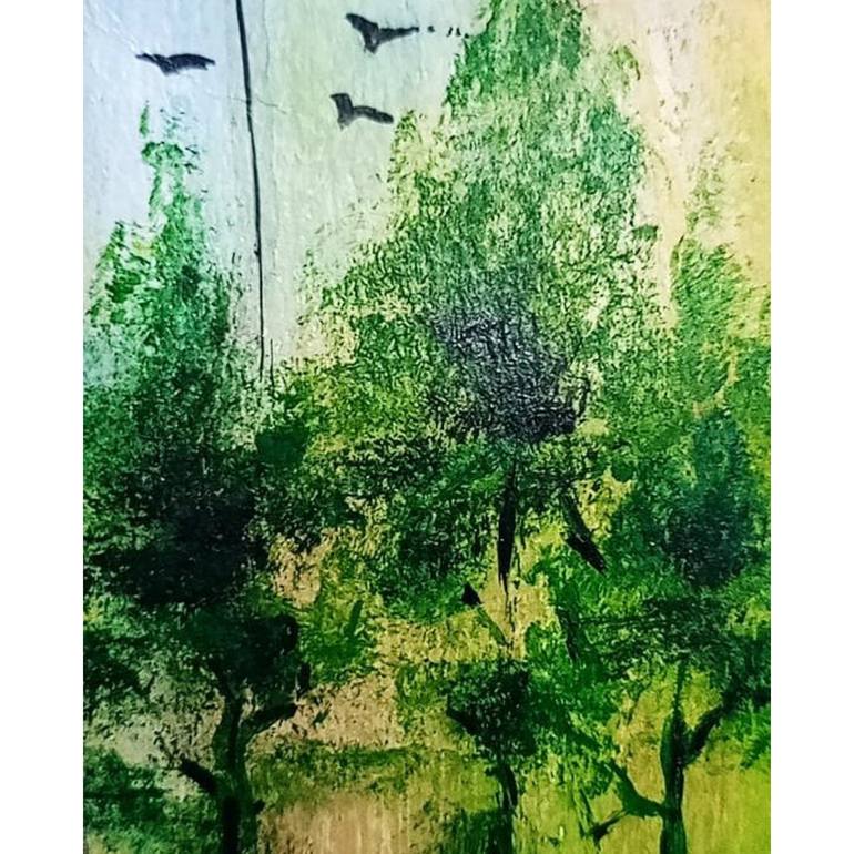 Original Abstract People Painting by Bisma Mansoor