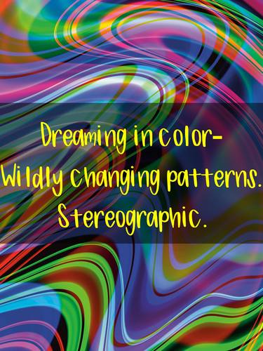Dreaming In Color Poetic Art Print thumb