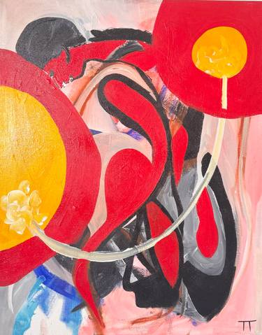 Original Portraiture Abstract Painting by Tylor Traxler