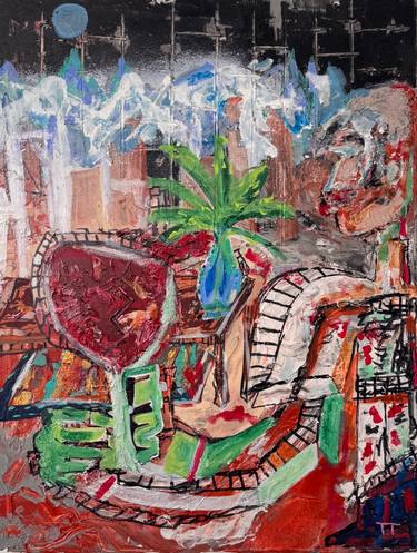 Original Abstract Expressionism Abstract Painting by Tylor Traxler