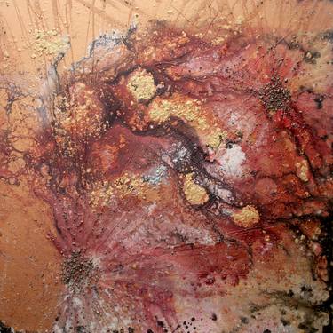 Original Abstract Expressionism Abstract Painting by Laura Mcclanahan