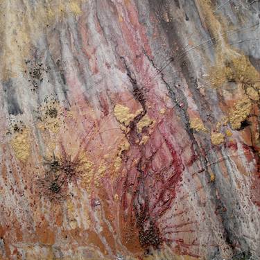 Original Abstract Expressionism Abstract Painting by Laura Mcclanahan