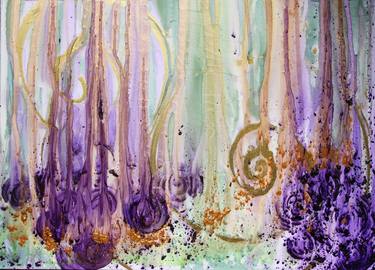 Original Fine Art Abstract Paintings by Laura McClanahan