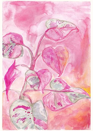 Print of Floral Paintings by Maya Mulvey-Santana