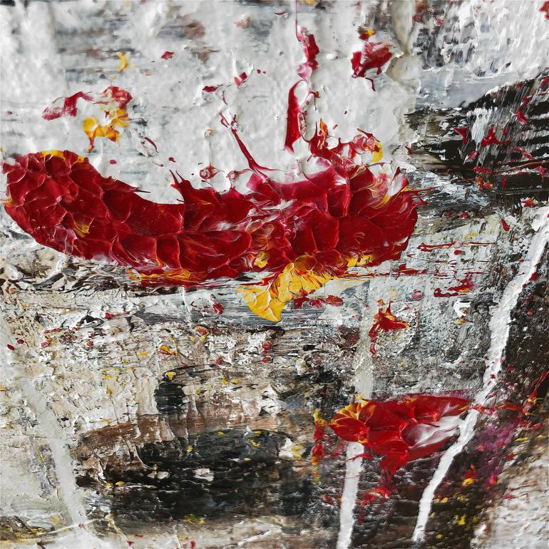 Original Abstract Expressionism Abstract Painting by Vic Decrow