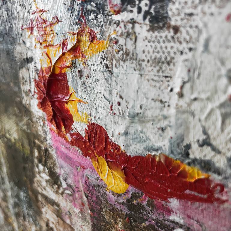 Original Abstract Expressionism Abstract Painting by Vic Decrow