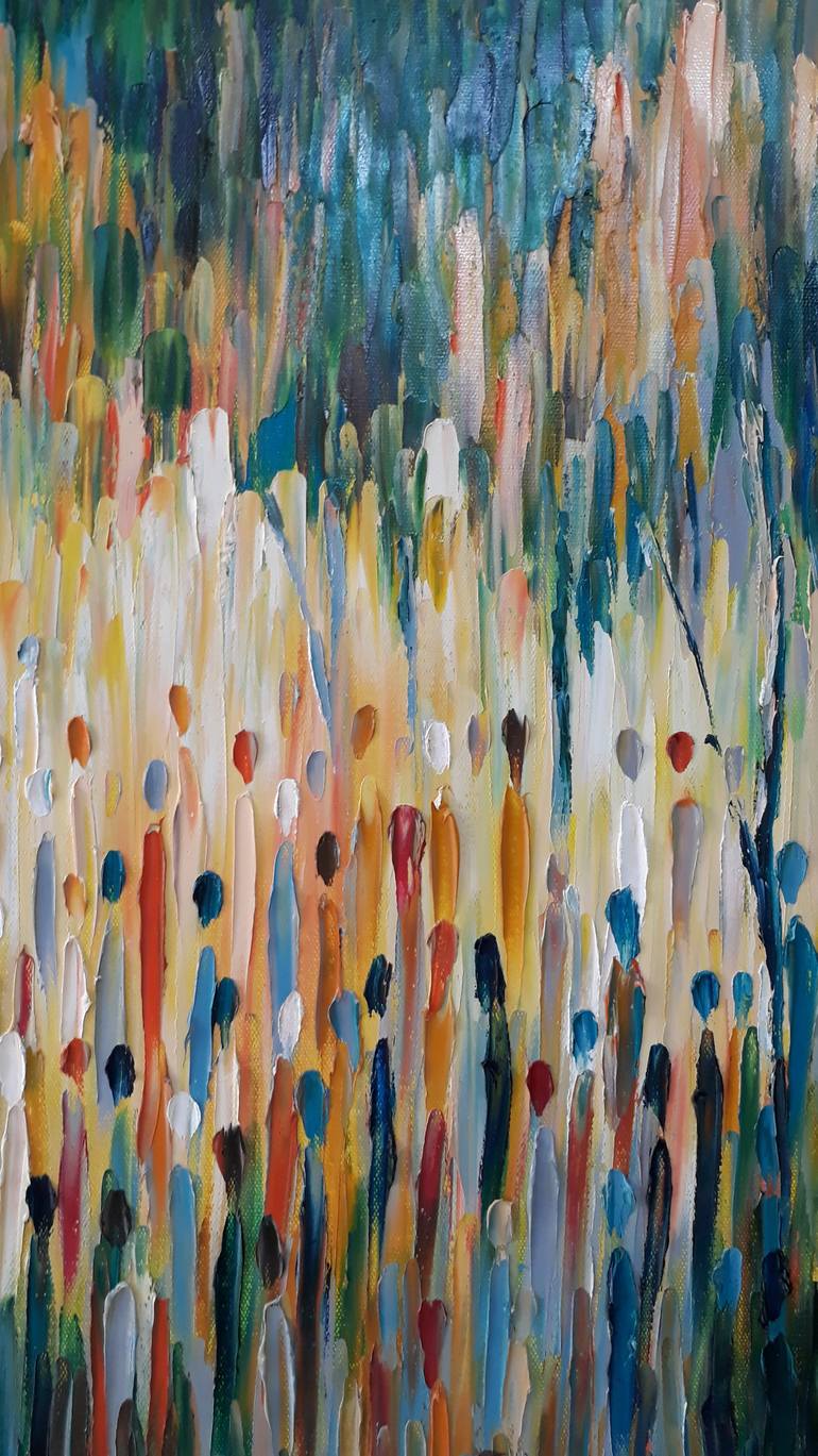 Original Expressionism Abstract Painting by NguyỄN Thành