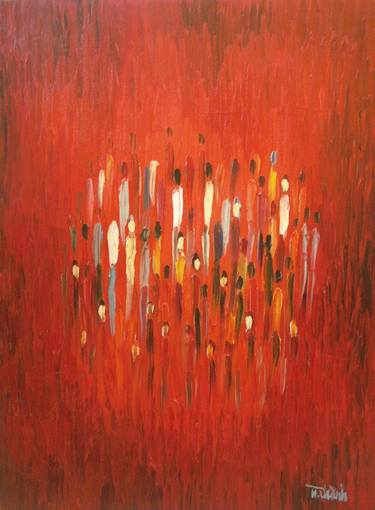 Original Abstract Painting by NGUYỄN THÀNH