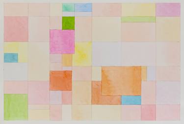 Original Abstract Geometric Paintings by Susan Bresler