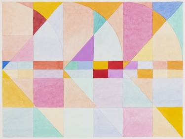 Original Abstract Geometric Paintings by Susan Bresler