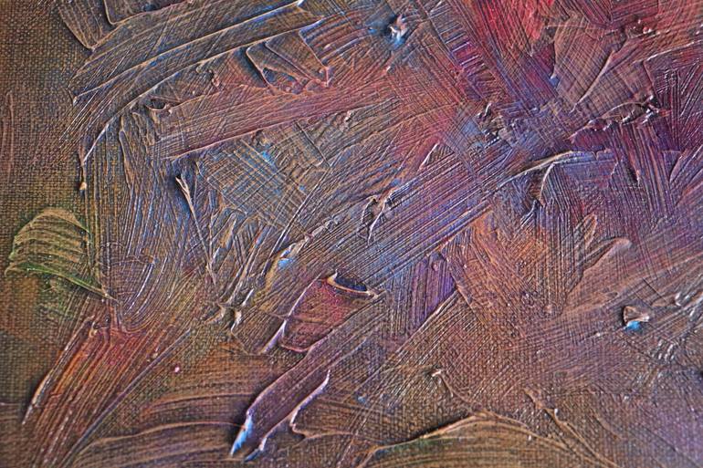 Original Abstract Expressionism Abstract Painting by Kathleen Tappin-Hughes