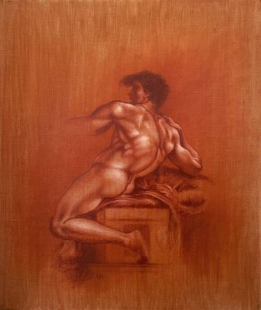 Print of Nude Paintings by Kathleen Tappin-Hughes