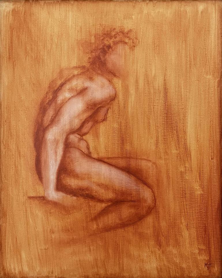 Original Nude Painting by Kathleen Tappin-Hughes