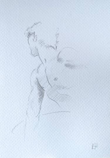 Original Fine Art Nude Drawings by Kathleen Tappin-Hughes