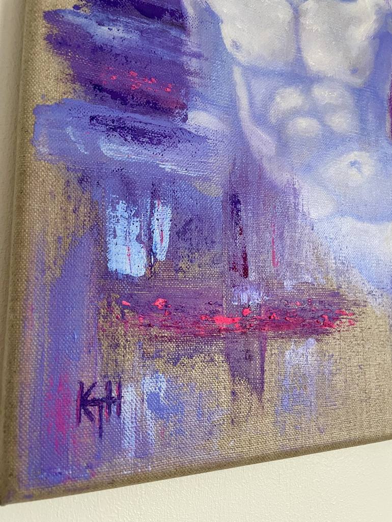 Original Abstract Nude Painting by Kathleen Tappin-Hughes