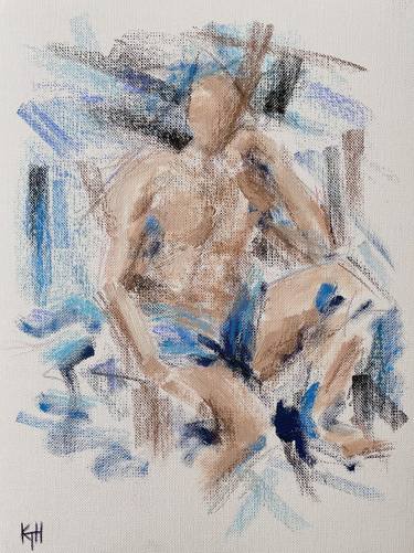 Original Figurative Nude Paintings by Kathleen Tappin-Hughes