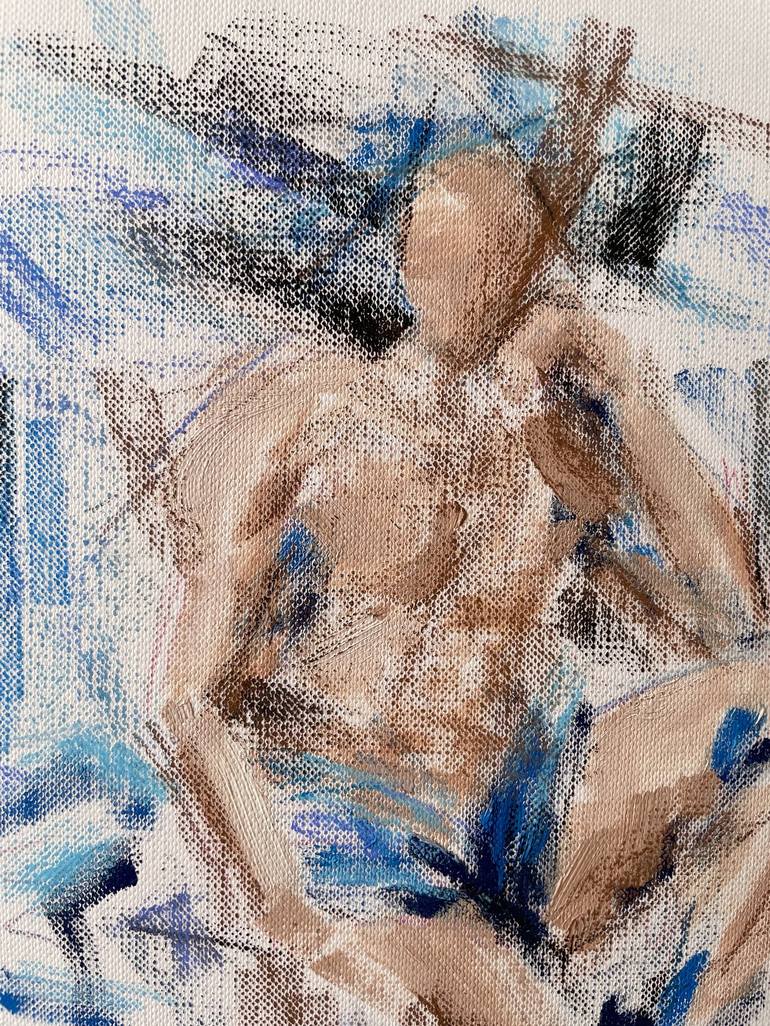 Original Nude Painting by Kathleen Tappin-Hughes