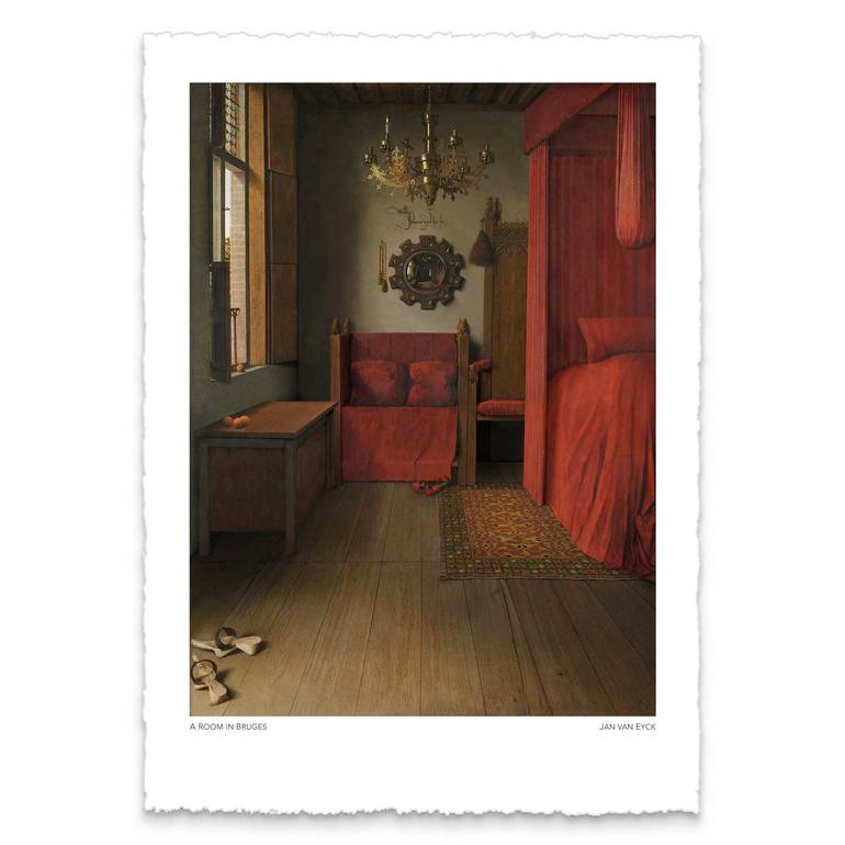 Original Realism Interiors Printmaking by Dent-de-Lion du Midi