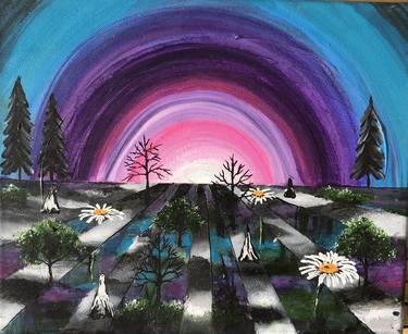 Original Landscape Painting by Janni Mai Larsen