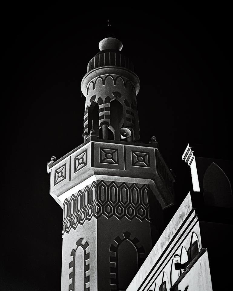 Mosque at night - Limited Edition of 100 Photography by Rimna Rasheed ...