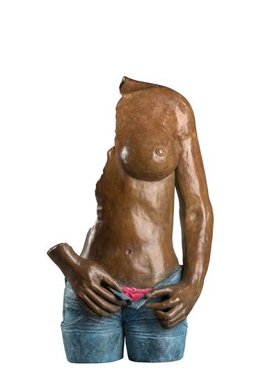 Original Figurative Women Sculpture by Philippe CRIVELLI