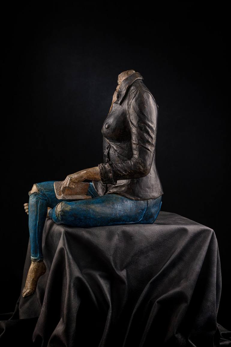 Original Women Sculpture by Philippe CRIVELLI