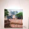 Kanchi Diaries - II - Oil on canvas