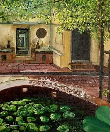 Original Contemporary Architecture Paintings by Subhashree S