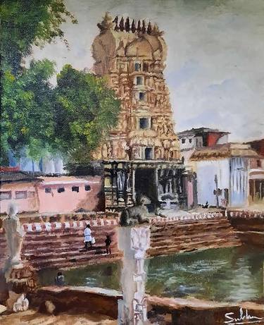 Print of Architecture Paintings by Subhashree S
