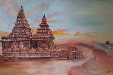 Print of Architecture Paintings by Subhashree S