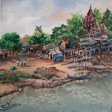 Original Realism Cities Paintings by Subhashree S