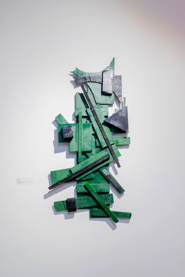 Original Abstract Expressionism Pop Culture/Celebrity Sculpture by Adriano Zago