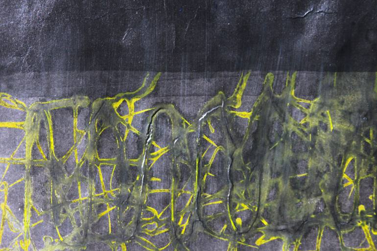 Original Abstract Expressionism Abstract Painting by Adriano Zago