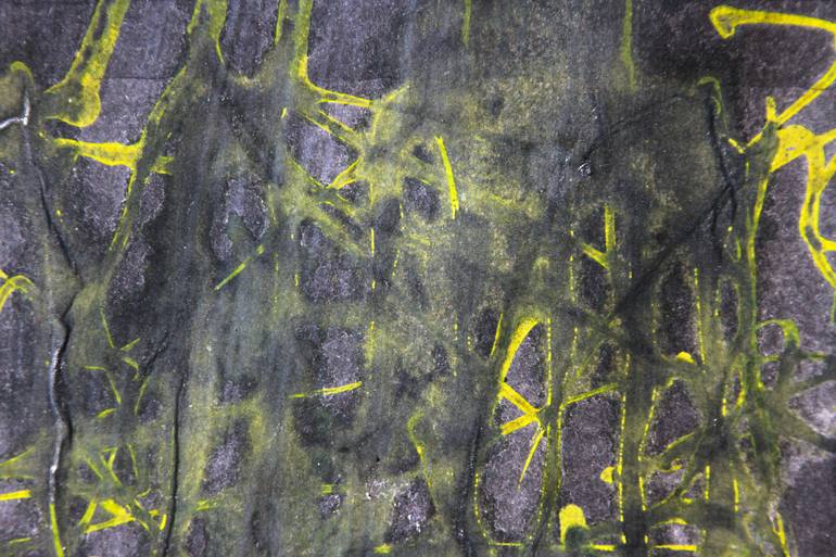 Original Abstract Expressionism Abstract Painting by Adriano Zago