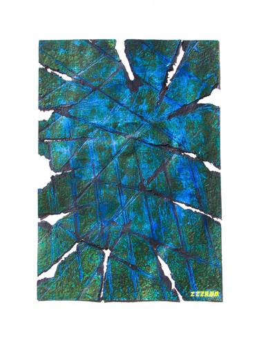 Print of Abstract Botanic Paintings by Adriano Zago