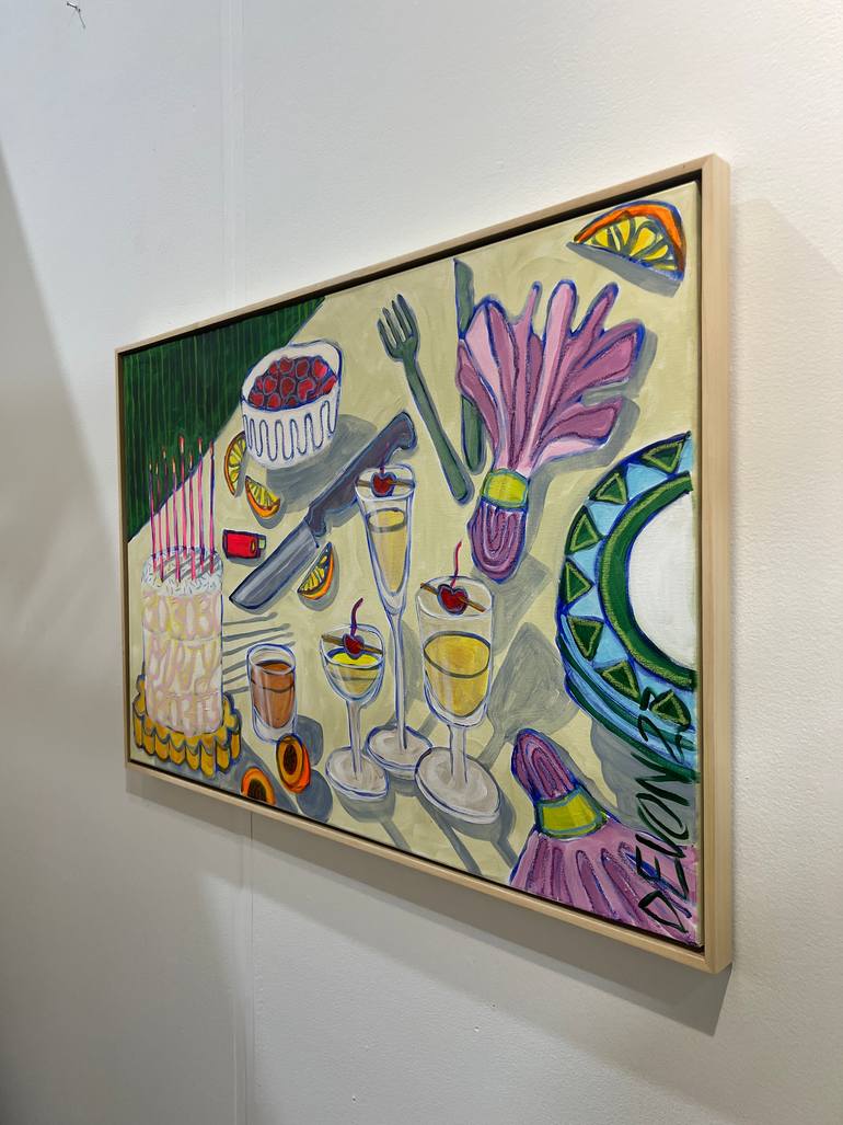 Original Figurative Food & Drink Painting by Devon Grimes