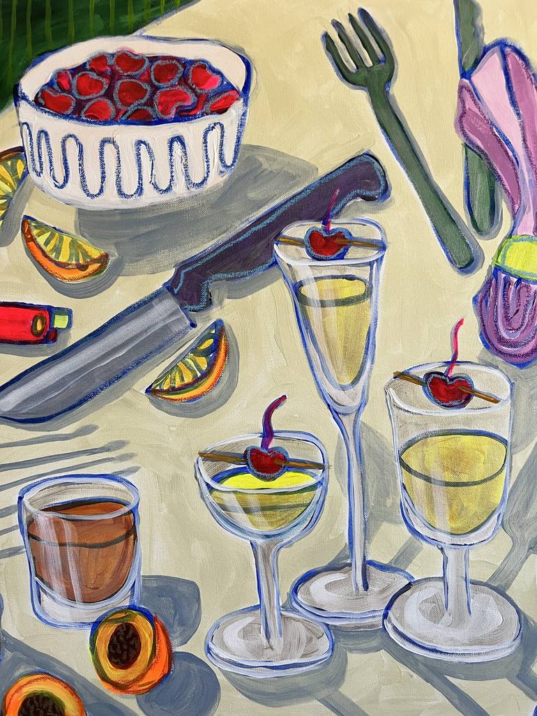 Original Food & Drink Painting by Devon Grimes