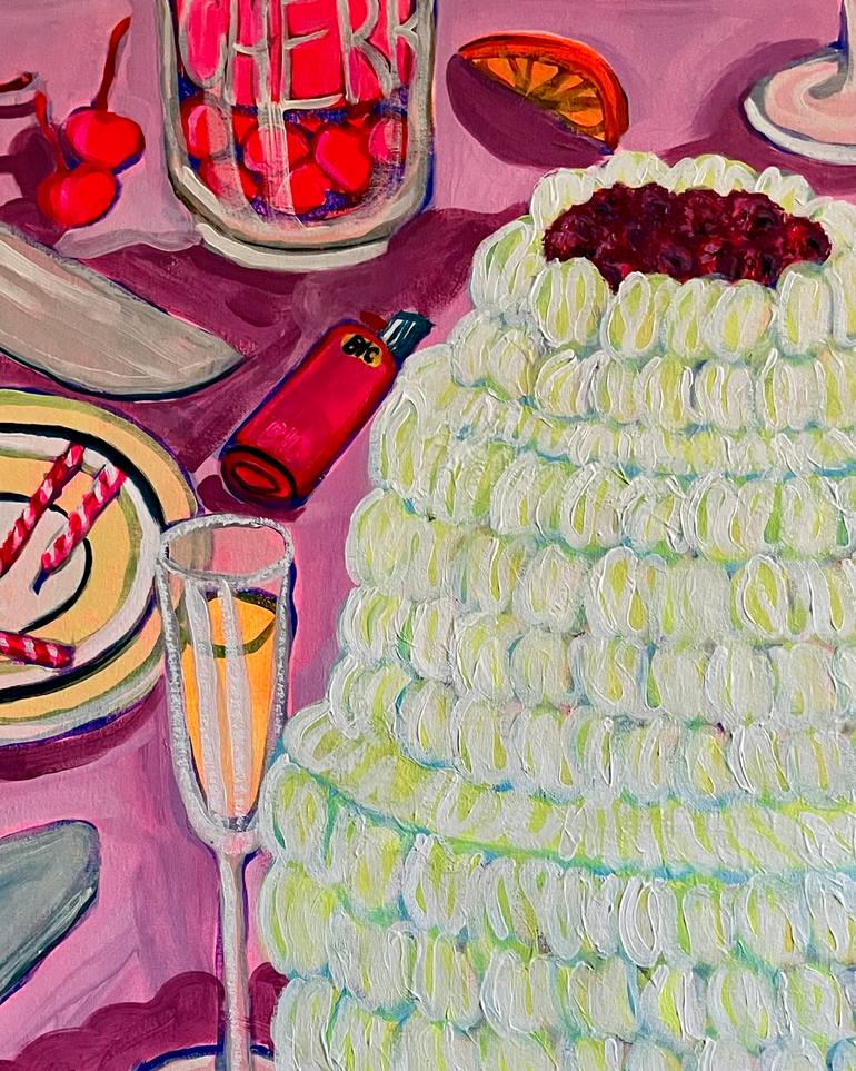 Original Figurative Food & Drink Painting by Devon Grimes