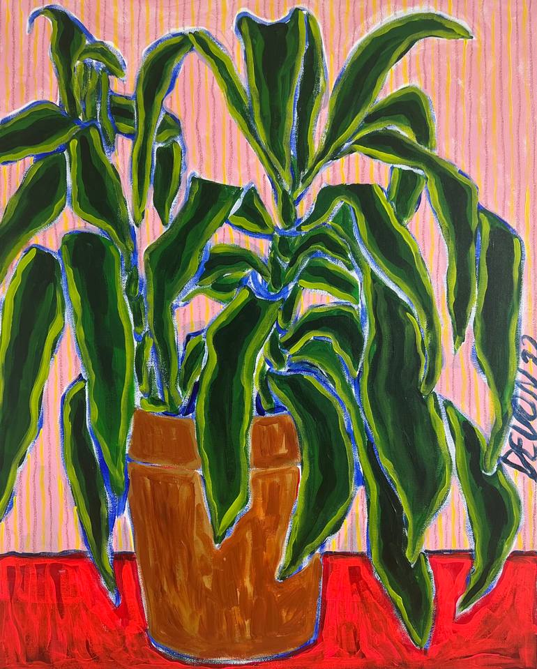 Original Expressionism Botanic Painting by Devon Grimes